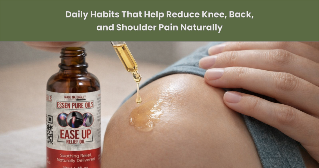 Daily Habits That Help Reduce Knee, Back, and Shoulder Pain Naturally